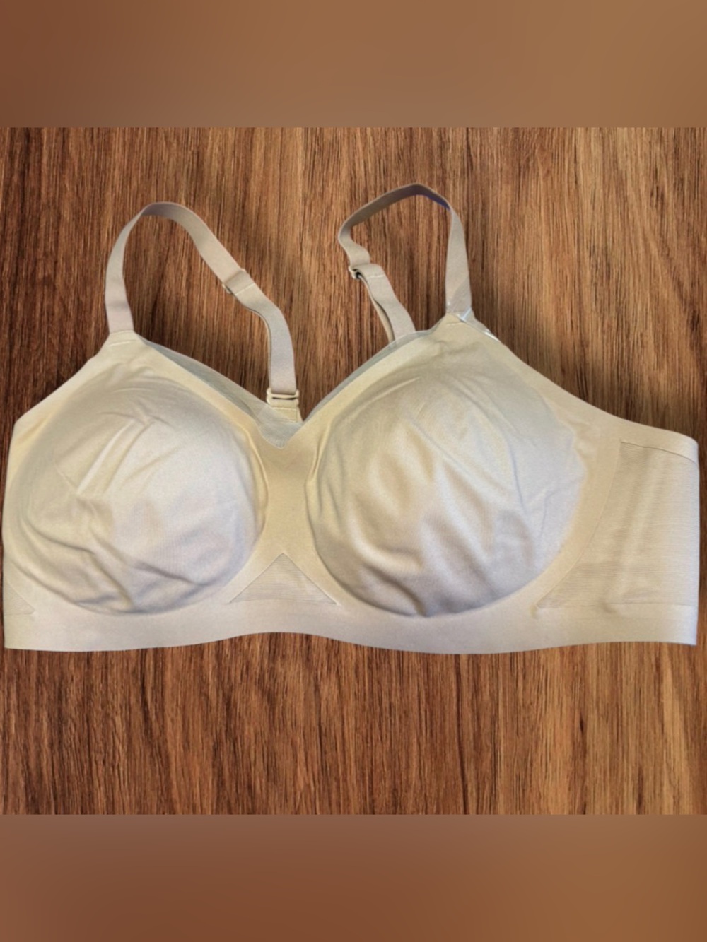 HONEYLOVE Crossover Wireless Bra - Comfortable Support with No Underwire